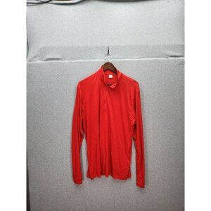 Sport-Tek Red Long-Sleeve Shirt Large